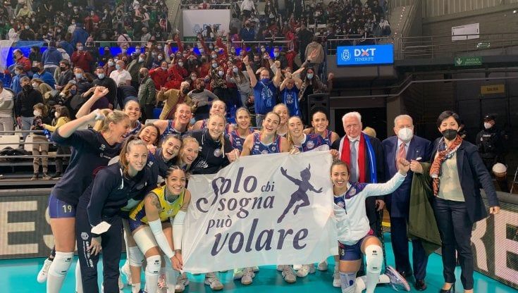 Savino del Bene batte 3-0 Tenerife, le ragazze di Scandicci ad un passo dalla Challenge Cup