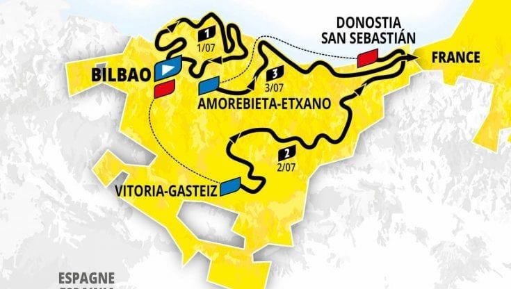 Tour de France, da Bilbao il via dell'edizione 2023
