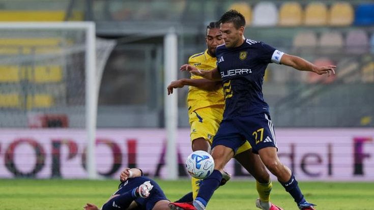 Coppa Italia, Juve Stabia travolta a Frosinone 4-1: non basta Candellone