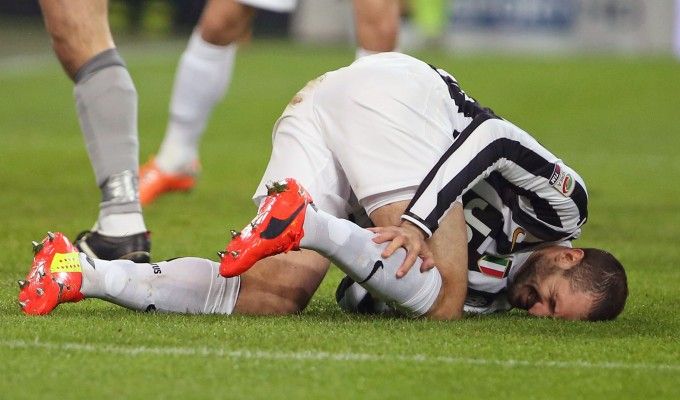 Juventus: Chiellini, escluse lesioni gravi. Ma salter&agrave; il Chievo