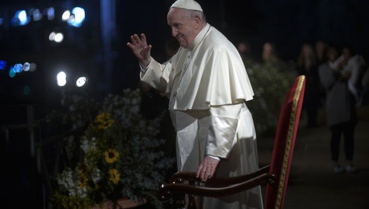 I brividi di Blanco per la piazza del Papa: "Abbiamo scelto lui per la capacità di attirare i giovani"