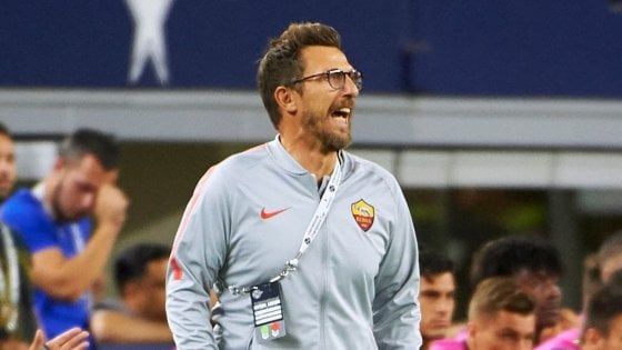 Roma, Di Francesco: "Mercato ancora aperto, è presto per fare bilanci"