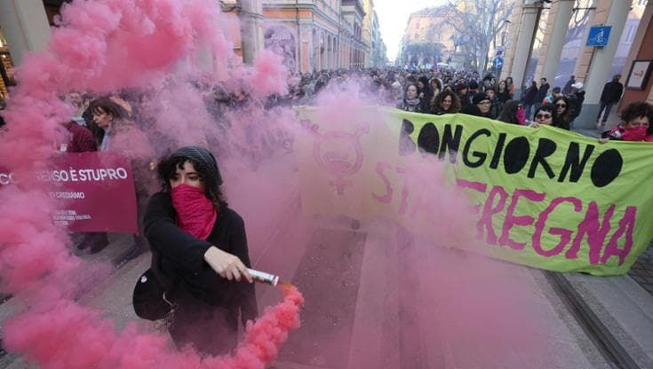 Il corteo delle donne contro il ddl Bongiorno:“Non ci fermeremo, va ritirato”
