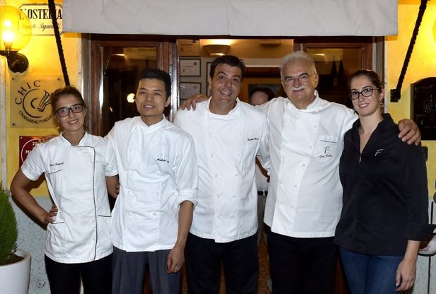 Cucina, a cena con il maestro pasticcere Gino Fabbri agli Antichi Sapori