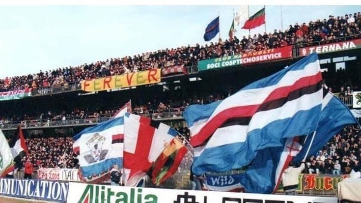 Sampdoria, con la Ternana abbraccio tra tifosi amici da una vita