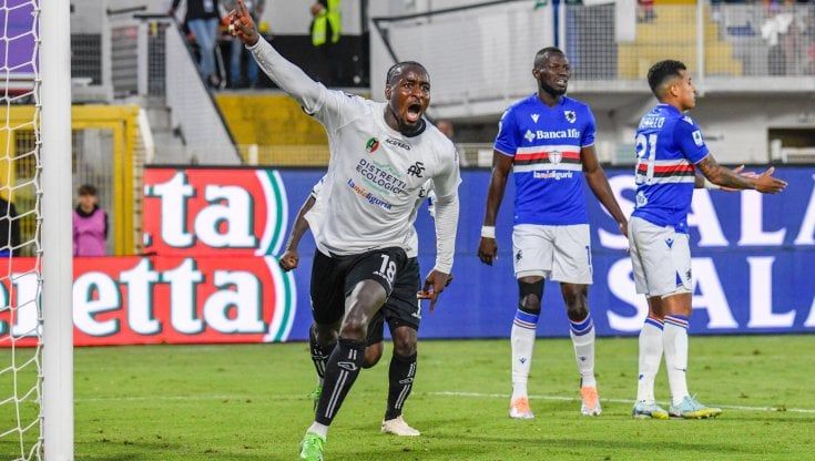 Spezia-Sampdoria 2-1: Nzola decide il derby ligure, blucerchiati nei guai
