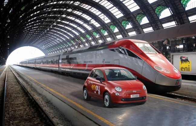 Parte a Milano il car sharing in 500 rossa targato Eni