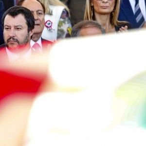 Imperia, si candida la faccia di Salvini