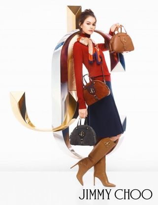 Kaia Gerber fotografata da Steven Meisel è il volto della campagna Jimmy Choo