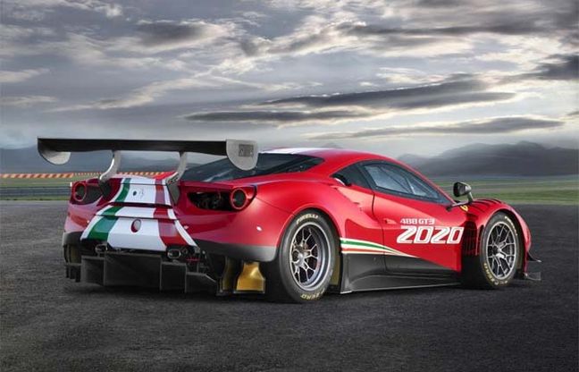 Ferrari 488 GT3 Evo 2020, l’evoluzione continua