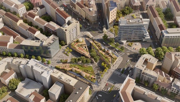 Et voilà, Piazzale Loreto Milano torna  a guardarsi negli occhi 