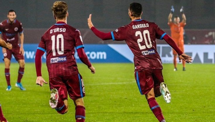 Serie B: la Salernitana frena, in vetta restano Cittadella e Empoli