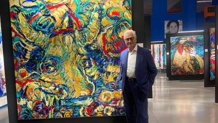 Giugiaro dal design all'arte, inaugurata la sua Factory a Moncalieri: “Qui do spazio alla pittura”