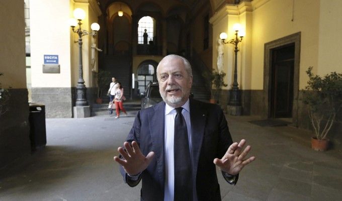 De Laurentiis: "A Roma sar&agrave; un grande Napoli.<br />Higuain e Albiol? Decide Benitez"