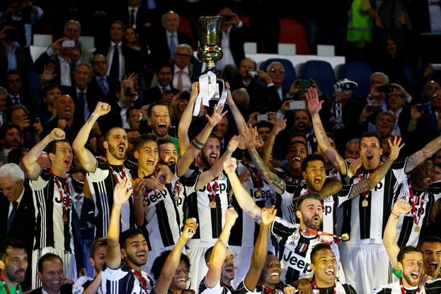 Coppa Italia alla Juventus, la festa bianconera