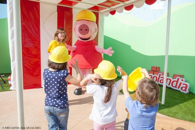 Bergamo, il cantiere della nuova casa di Peppa Pig