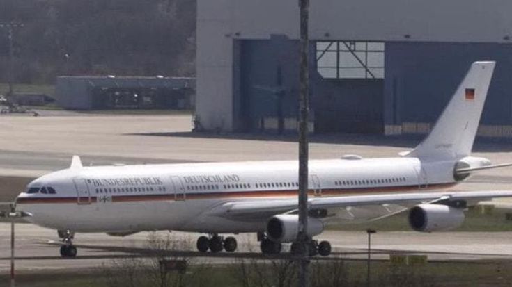 La Germania vende all’asta il Merkel One, aereo sfortunato che bloccò la Cancelliera
