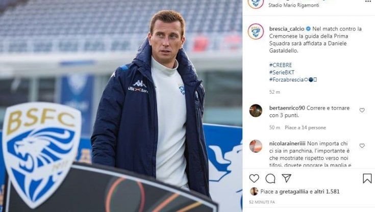 Brescia, Cellino caccia anche Lopez: squadra affidata a Gastaldello