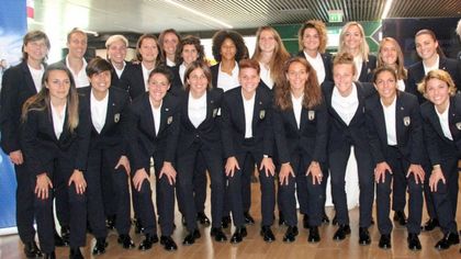 Azzurre in partenza per il Mondiale: ''Siamo nel cuore degli italiani''