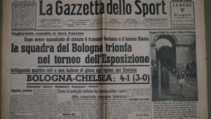 Quando la "Superlega" la vinse il Bologna