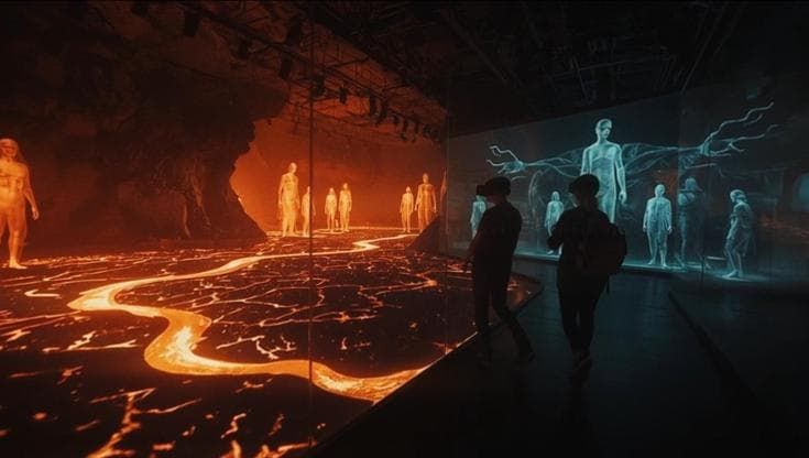La mostra immersiva "Dante Inferno" raccontata in anteprima. Dal 23 maggio al PalaEden