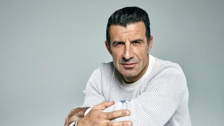 La leggenda del calcio Luís Figo fa il suo debutto a Pitti