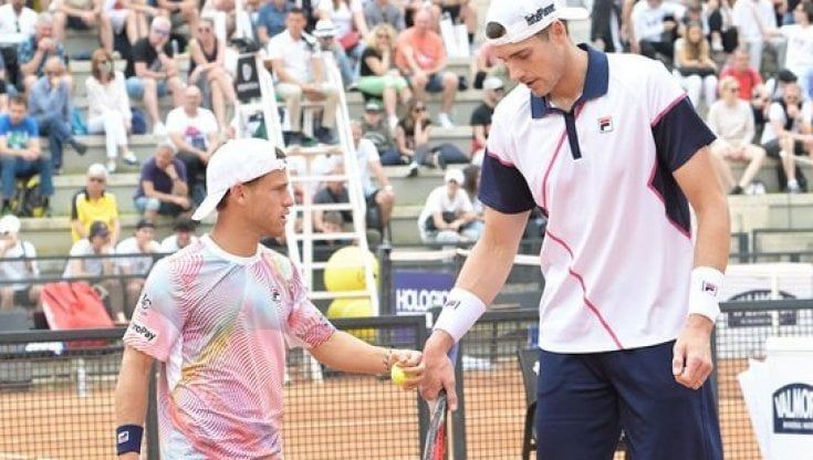Internazionali Roma: Isner e Schwartzman, la strana coppia del doppio