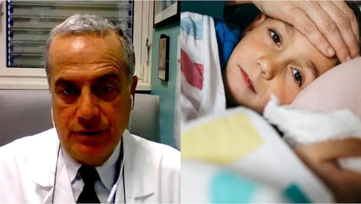 Influenza, come proteggere i bambini