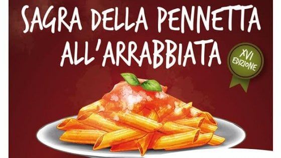 XVI edizione della Sagra della pennetta all'arrabbiata: il menù e gli spettacoli