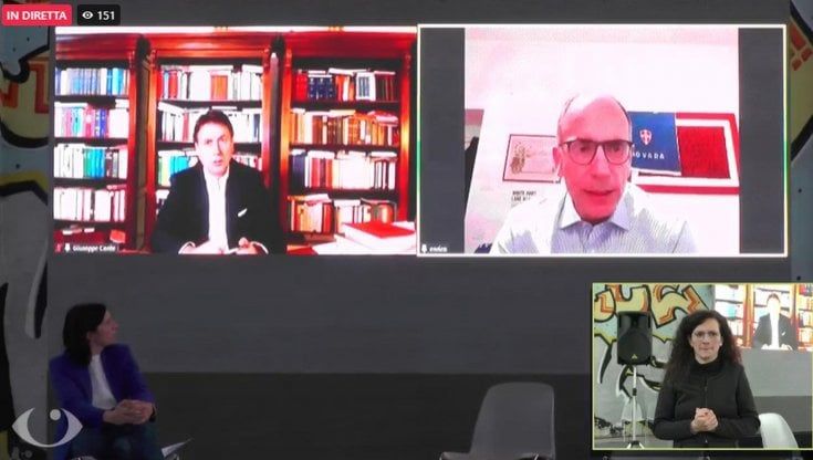 Prove tecniche di campo largo, Letta: "Vorrei che fossimo progressisti visionari"