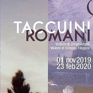 Roma, "Taccuini romani" tra vedute di Diego Angeli e visioni di Simona Filippini 