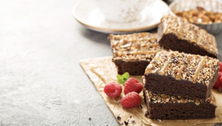 I brownies al caramello salato