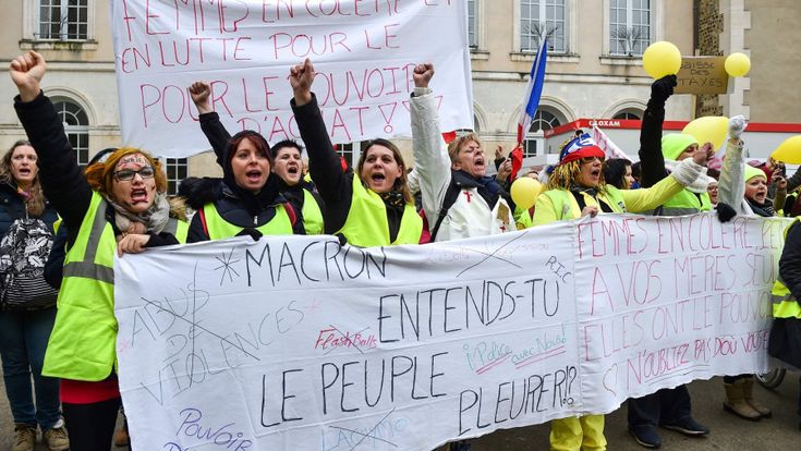 L’avanzata dei gilet gialli non spaventa gli italiani