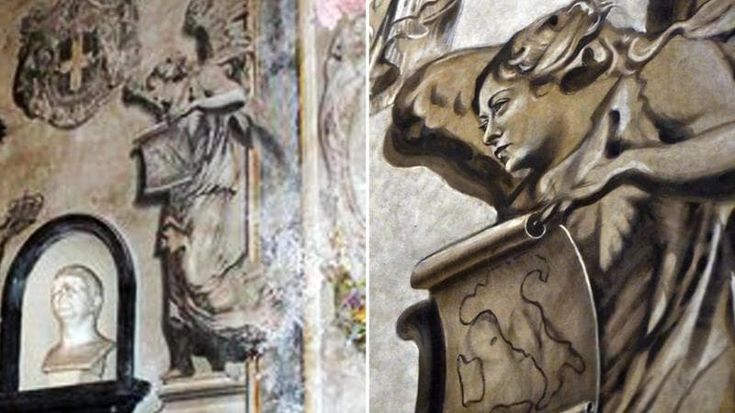 Meloni affrescata in chiesa, sopralluogo del Mic. La premier sui social: “Non somiglio a un angelo”