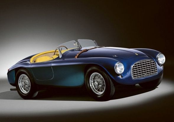 Livrea #3, ispirata alla Ferrari 166 MM Touring Barchetta del 1950