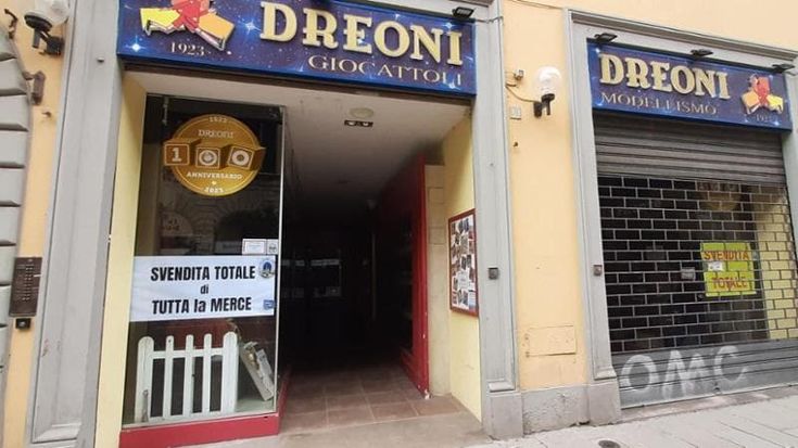 Dreoni, fine dei giochi. Il 28 marzo chiude il negozio dopo 102 anni di storia