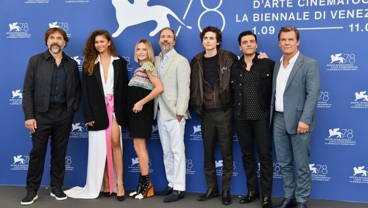 Venezia 78. Chalamet, Zendaya, Brolin, Isaac, Bardem: parata di star per 'Dune'