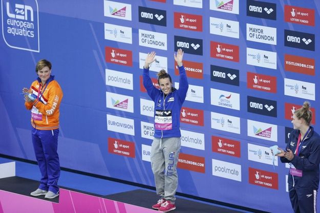 Le acrobazie della Cagnotto che valgono l'oro europeo 