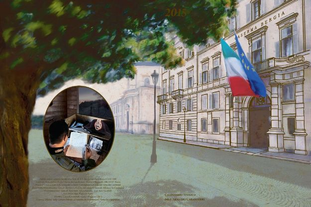 Un pezzo di Torino nel calendario 2015 dei Carabinieri