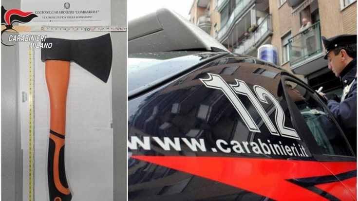 Peschiera Borromeo, va con un’accetta all’incontro con la ex fidanzata di 15 anni: arrestato