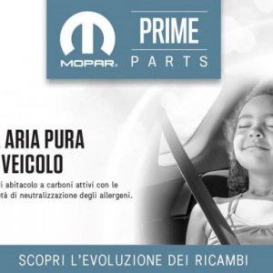 Idea Mopar, filtro abitacolo con funzioni anti allergeniche