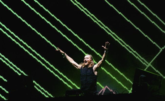 Roma balla con il deejay David Guetta