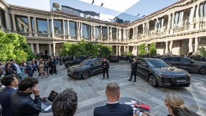 Design week, lo show Audi, la sostenibilità e l'anteprima mondiale della Q6 e-tron