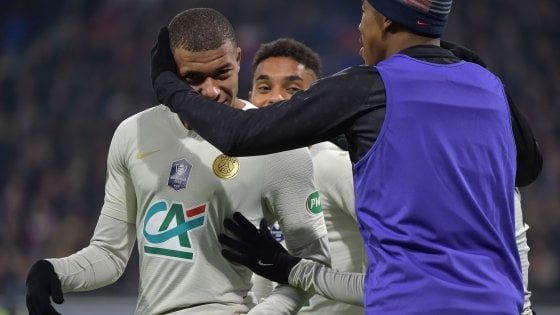 Coppa di Francia: che fatica il Psg, vince ai supplementari contro un club di terza serie