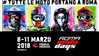 Tutto pronto per MotoDays, a Roma dall’8 al 11 marzo