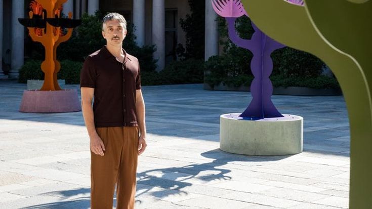Agostino Iacurci: “Il mio giardino esotico, pittura espansa che stupisce”