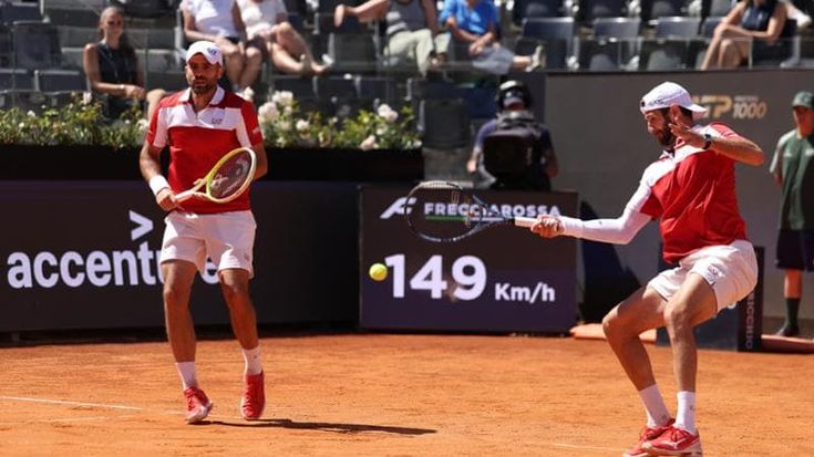 Bolelli e Vavassori sconfitti 7-6 6-4 da Granollers e Zeballos nella semifinale del Roland Garros