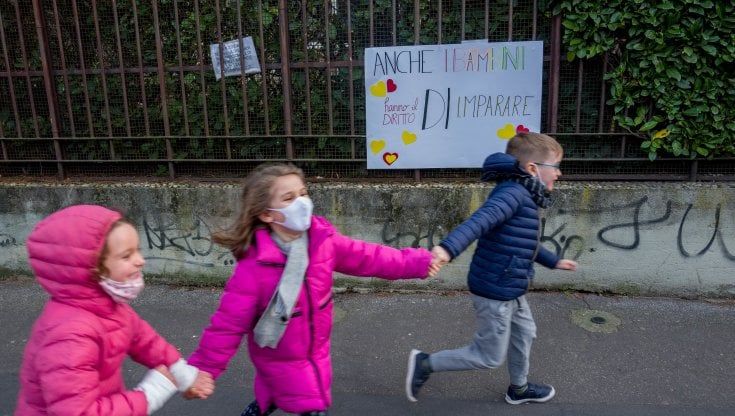 Crollo dei positivi sotto i 10 anni, il Piemonte dei  bambini è da zona gialla