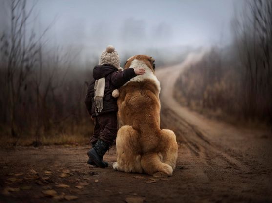 "Wild boy", bambini e animali amici per la pelle: il fotoprogetto