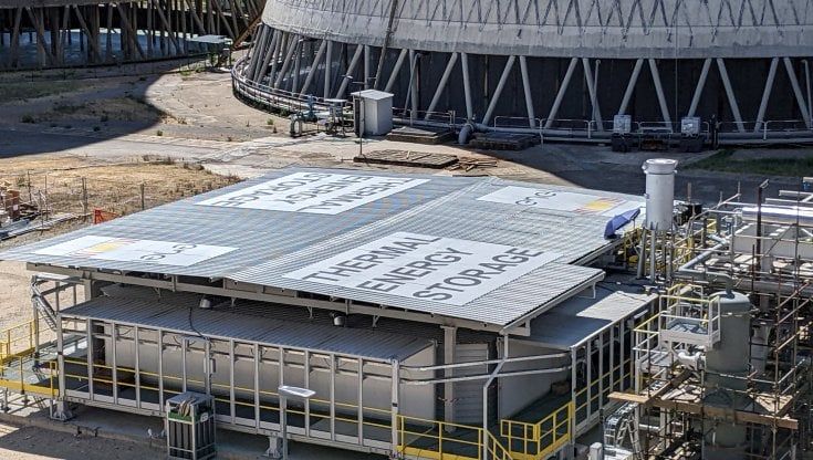 Energia dalle rocce, l’impianto Enel Tes immagazzina calore in batterie naturali